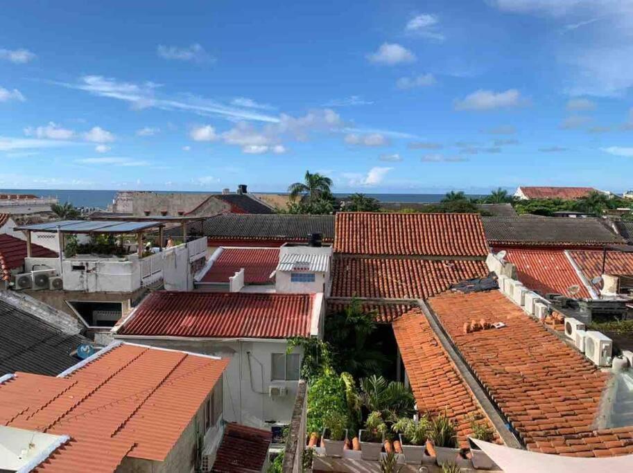 417 Apto Con Vista Panoramica De Cgna Cartagena Exteriér fotografie