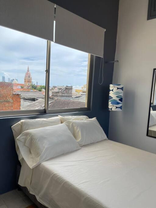 417 Apto Con Vista Panoramica De Cgna Cartagena Exteriér fotografie
